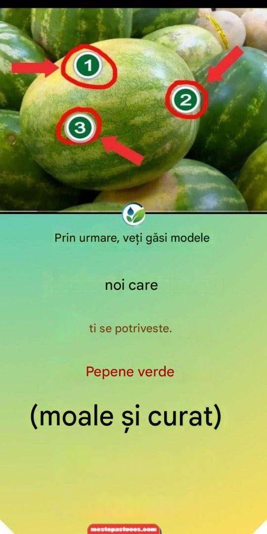 Sfaturi simple și eficiente pentru alegerea pepenelui perfect, dulce și suculent: