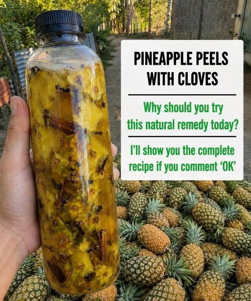 Fierbe coji de ananas cu cuișoare și vezi cum îți schimbă viața…vezi primul comentariu