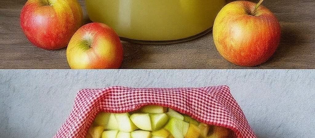 Am pus merele în apă clocotită și nu am cheltuit niciun ban. Așa făcea bunica mea !