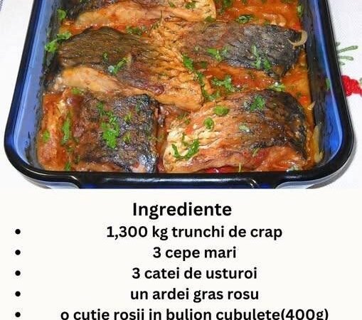 Plachie de crap. Una dintre cele mai bune retete cu peste